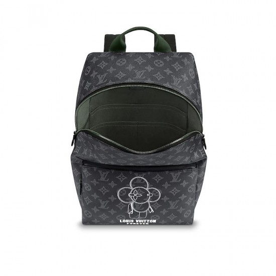 louis vuitton apollo backpack black 2018 White Epi M52186 inch laptop Louis Vuitton Monogram Eclipse Canvas